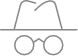 Hidden-number chats glasses